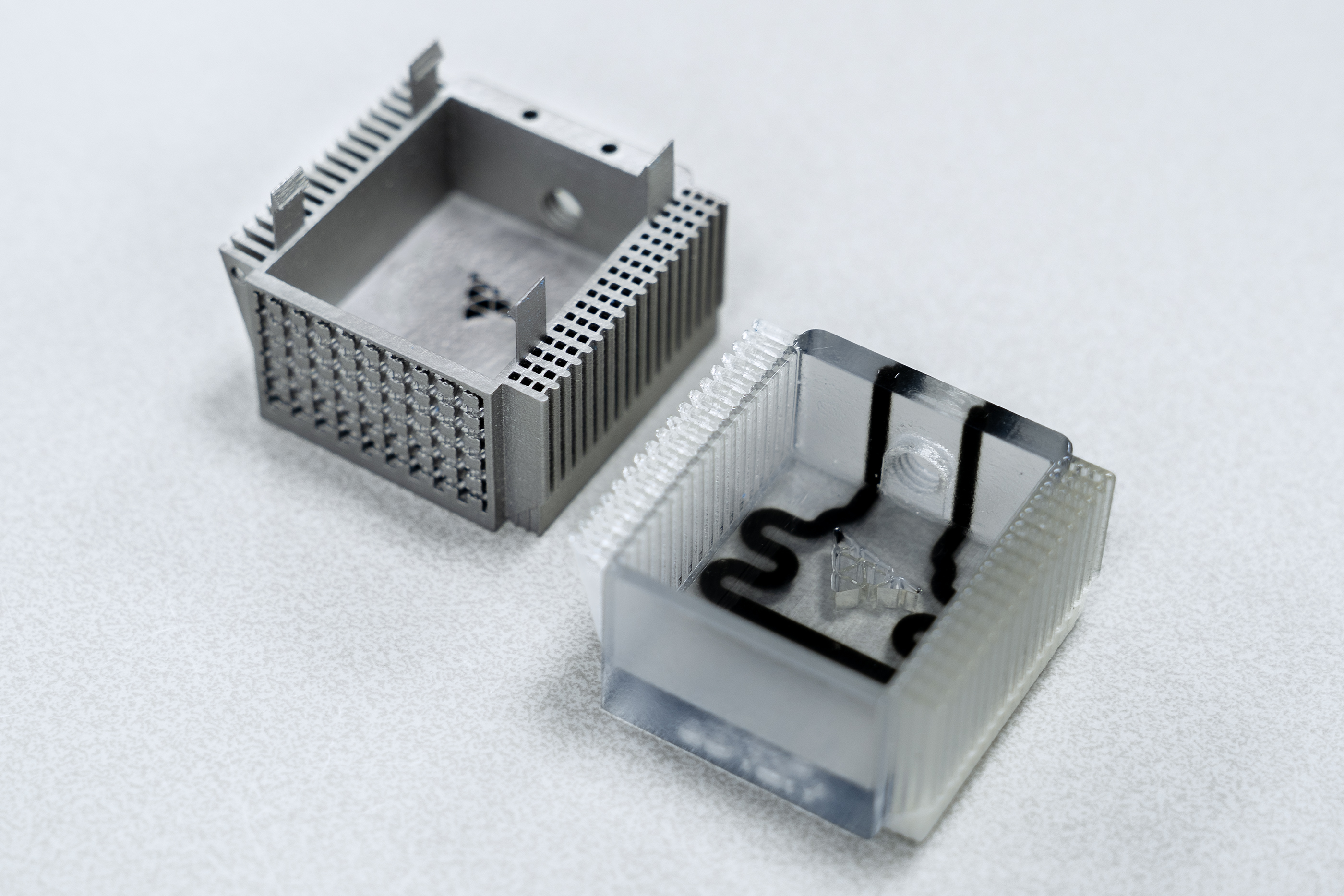 an aluminium heat exchanger