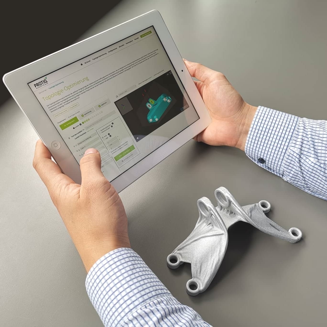 Ottimizzazione topologica online nella stampa 3D