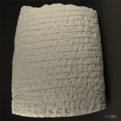 Endlich zusammen, was zusammen gehört: additiv gefertigte Tontafel-Fragmente