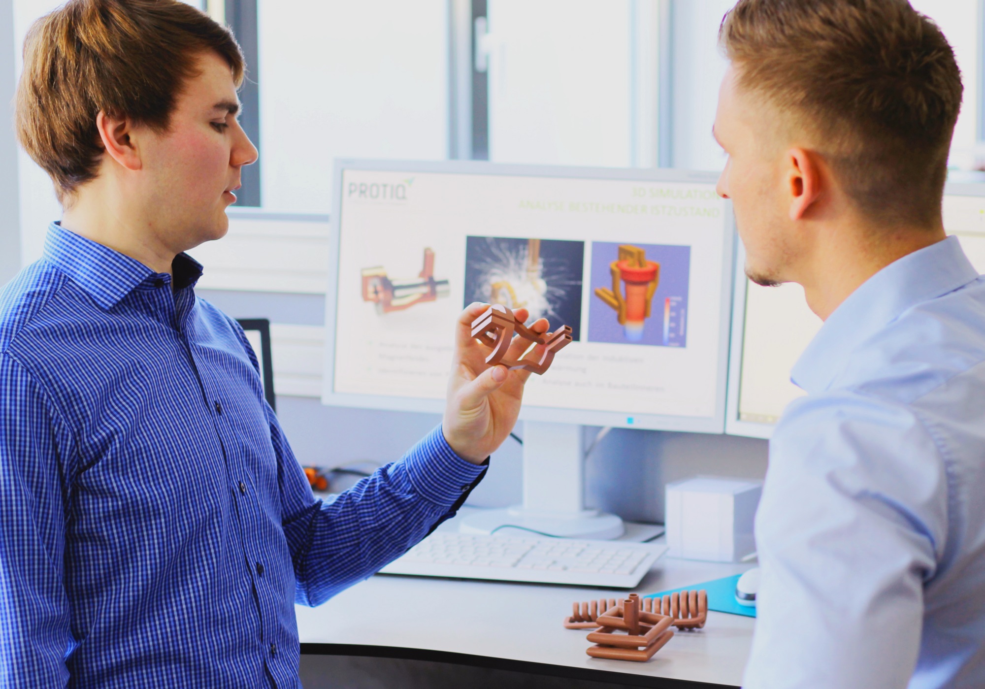 Innovazione nei materiali: PROTIQ rende possibile la manifattura additiva con rame puro al 100%